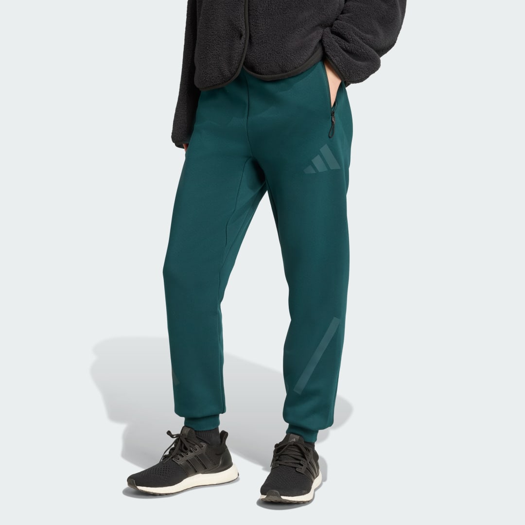 Joggingbukser adidas Performance Z.N.E. Training Pants Grøn | JW7738, 0