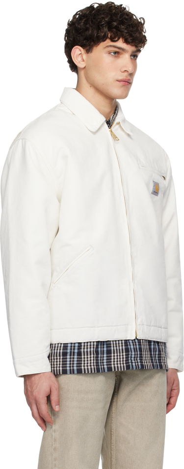 Jakke Carhartt WIP Detroit Black Work Jacket Sort | I027358, 4