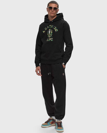 Joggingbukser BAPE ONE POINT RELAXED FIT SWEATPANTS Sort | 001PTK801311MBLK, 1