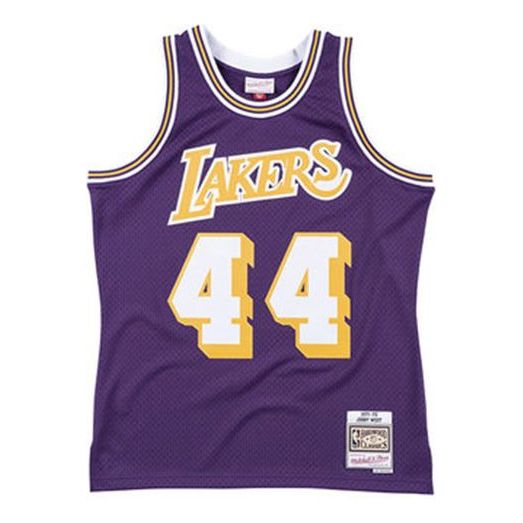 Jersey Mitchell & Ness Mitchell & Ness NBA Lakers Swingman Jersey Lilla | SMJYGS18446-LALPURP71JWE