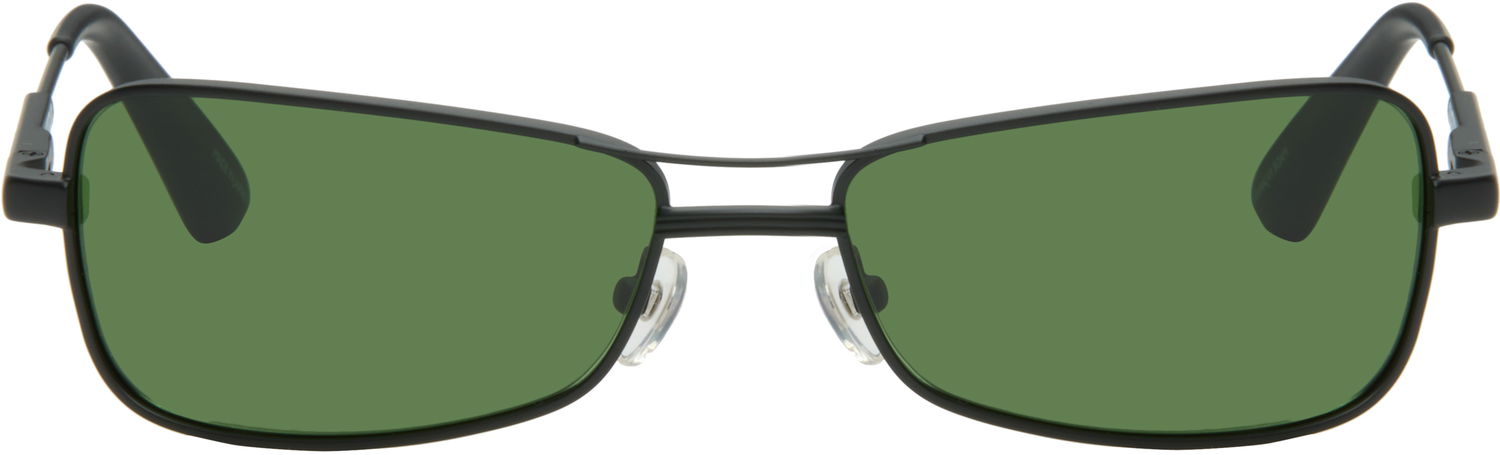 Solbriller Jacquemus Jacquemus 'The Stazione' Sunglasses Sort | JAC118C3SUN, 0