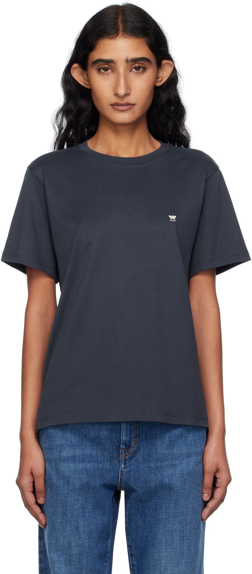 T-shirt Max Mara Weekend Max Mara Venaco T-Shirt Grå | 2525976021600