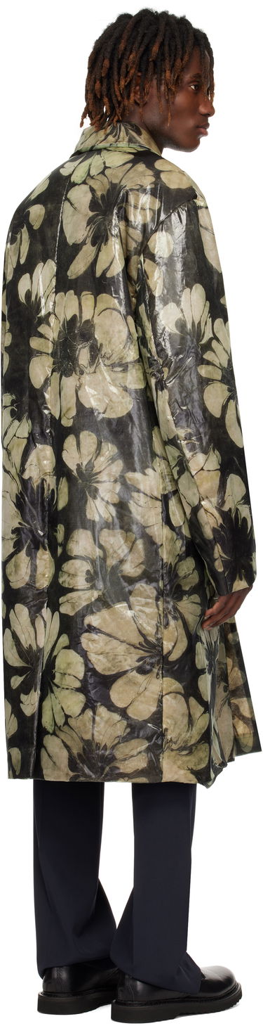 Regnfrakke Dries Van Noten Dries Van Noten Loose Fit Mac Coat Flerfarvet | 251-020222-1102, 2