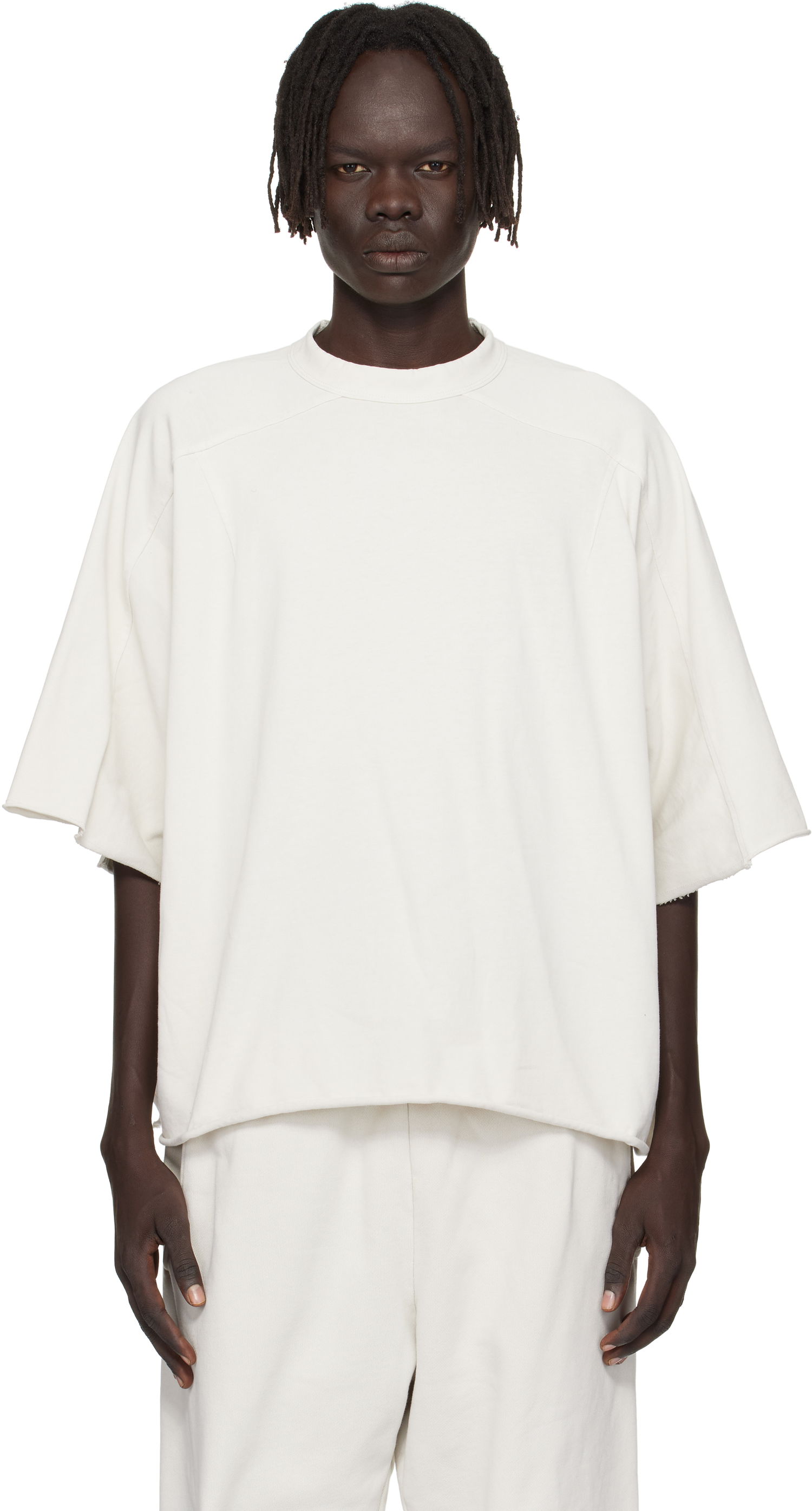 T-shirt Entire Studios Heavy Dart T-shirt Hvid | ES2487RI, 0