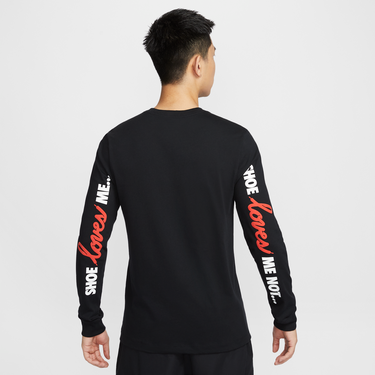 T-shirt Nike Sportswear Long Sleeve T-Shirt Sort | HV9807-010, 3