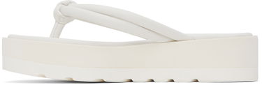 Sneakers og sko Gianvito Rossi Rossi Marlie Platform Thong Sandals Hvid | G15180.05GOM.NAP, 2