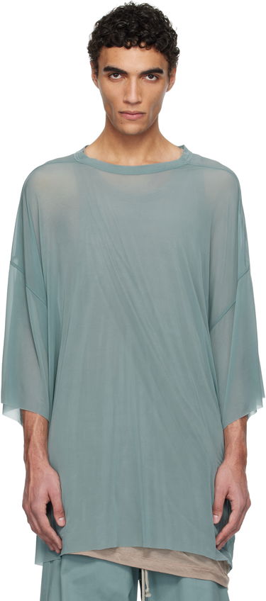 T-shirt Rick Owens Rick Owens Hollywood Tommy Mesh T-Shirt Grøn | RU01E5283 BZ, 0