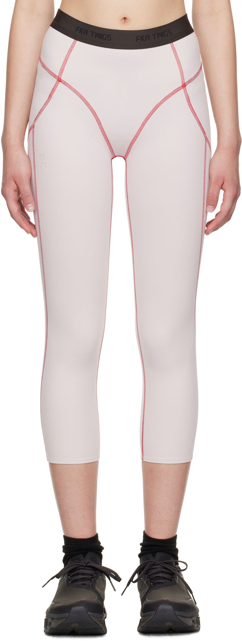 Leggings On Running FKA twigs Edition Studio Sport Cropped Leggings Lyserød | 1WF11690710
