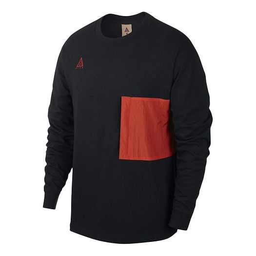 Sweater Nike ACG ACG Casual Pullover Long Sleeve T-Shirt Sort | BQ7289-010