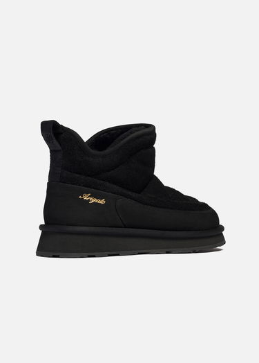 Sneakers og sko AXEL ARIGATO Black Suede Pillow Boots Sort | F2582001, 4