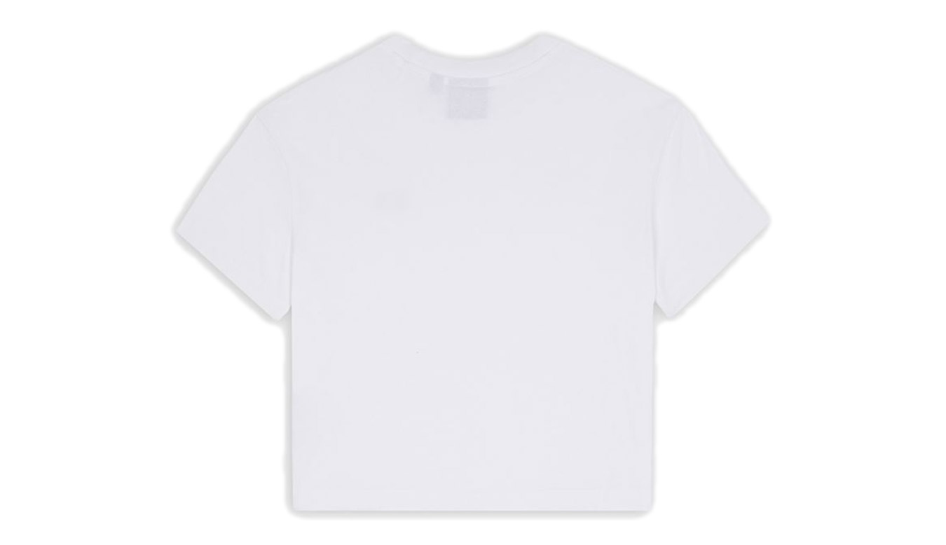 Crop top Dickies Oakport Cropped T-Shirt Hvid | DK0A4Y8L-WHX, 1