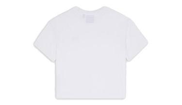 Crop top Dickies Oakport Cropped T-Shirt Hvid | DK0A4Y8L-WHX, 1