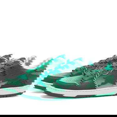 Sneakers og sko BAPE A Bathing Ape Men's Bape Sk8 Sta #4 Sneaker Green Grøn | 001FWJ801058I-GRN, 0