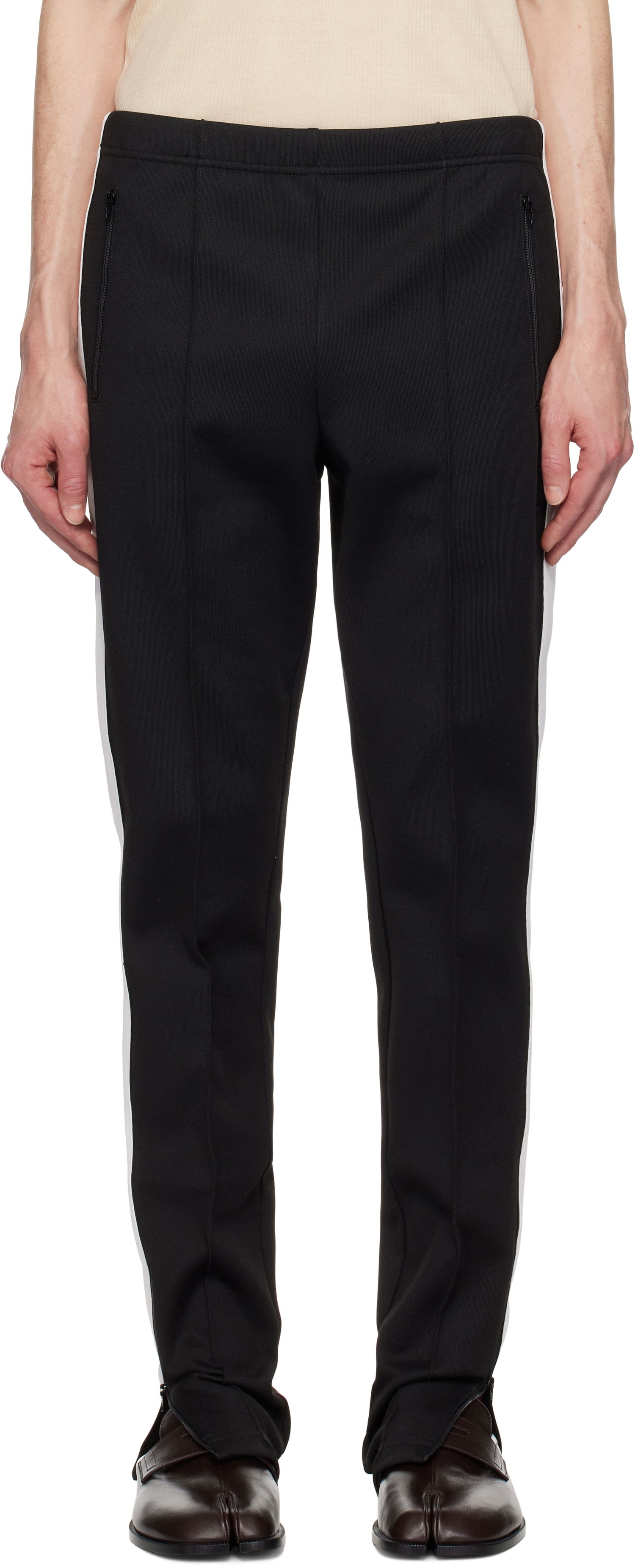 Joggingbukser Maison Margiela Maison Margiela Striped Sweatpants Sort | S50KA0675 S23168, 0