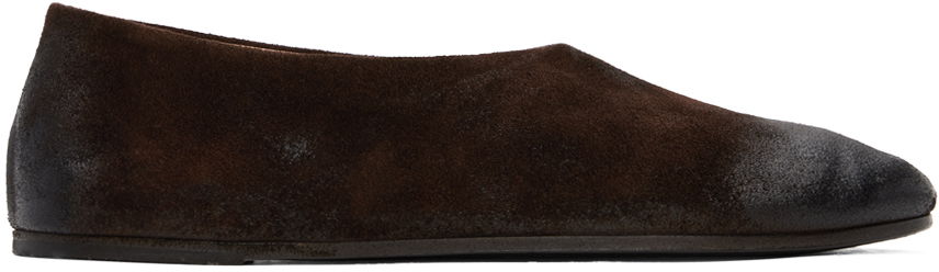 Tøj Marsèll Marsèll Coltellaccio Suede Slippers Brun | MM1253 186460, 0