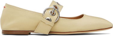 Skopleje Aeyde Aeyde Uma Eyelet Mary-Jane Ballerina Flats Beige | A11-FL-RKLS08FL159-SS25-957-069, 0
