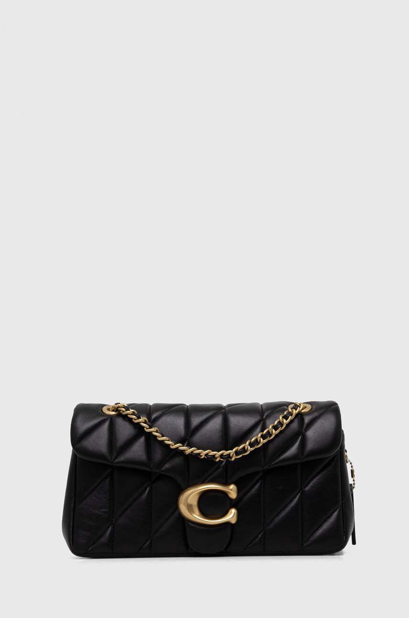 Skuldertaske Coach Tabby Leather Shoulder Bag Sort | CP150