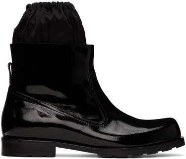 Tøj We11done We11done Enamel Boots Sort | WD-AO3-22-435-M-BK, 0