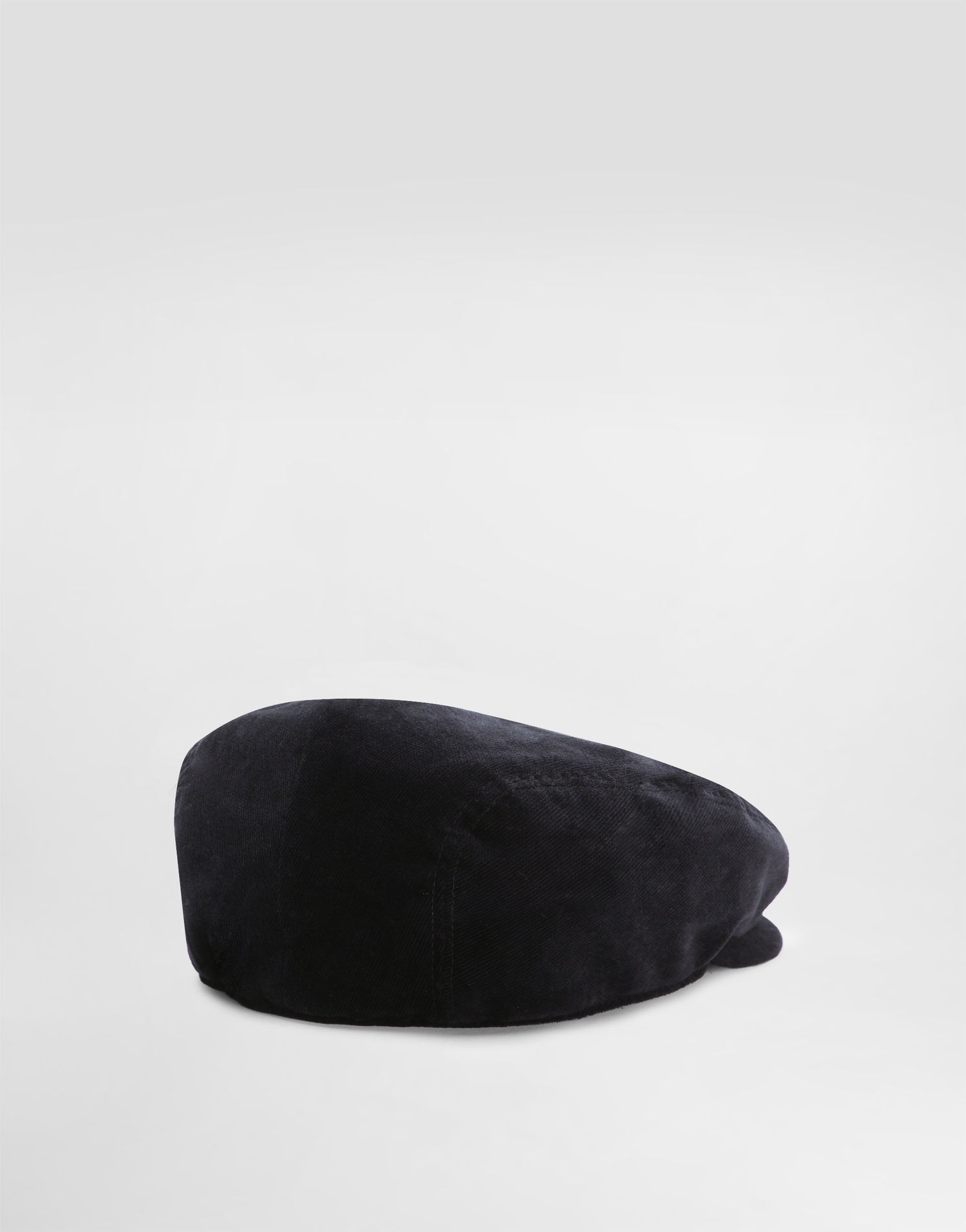 Kasket Dolce & Gabbana Dolce & Gabbana Velvet Flat Cap Mørkeblå | GH587AFUVJFN0000, 1