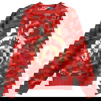 A Bathing Ape Colour Camo Shark Crew Sweat