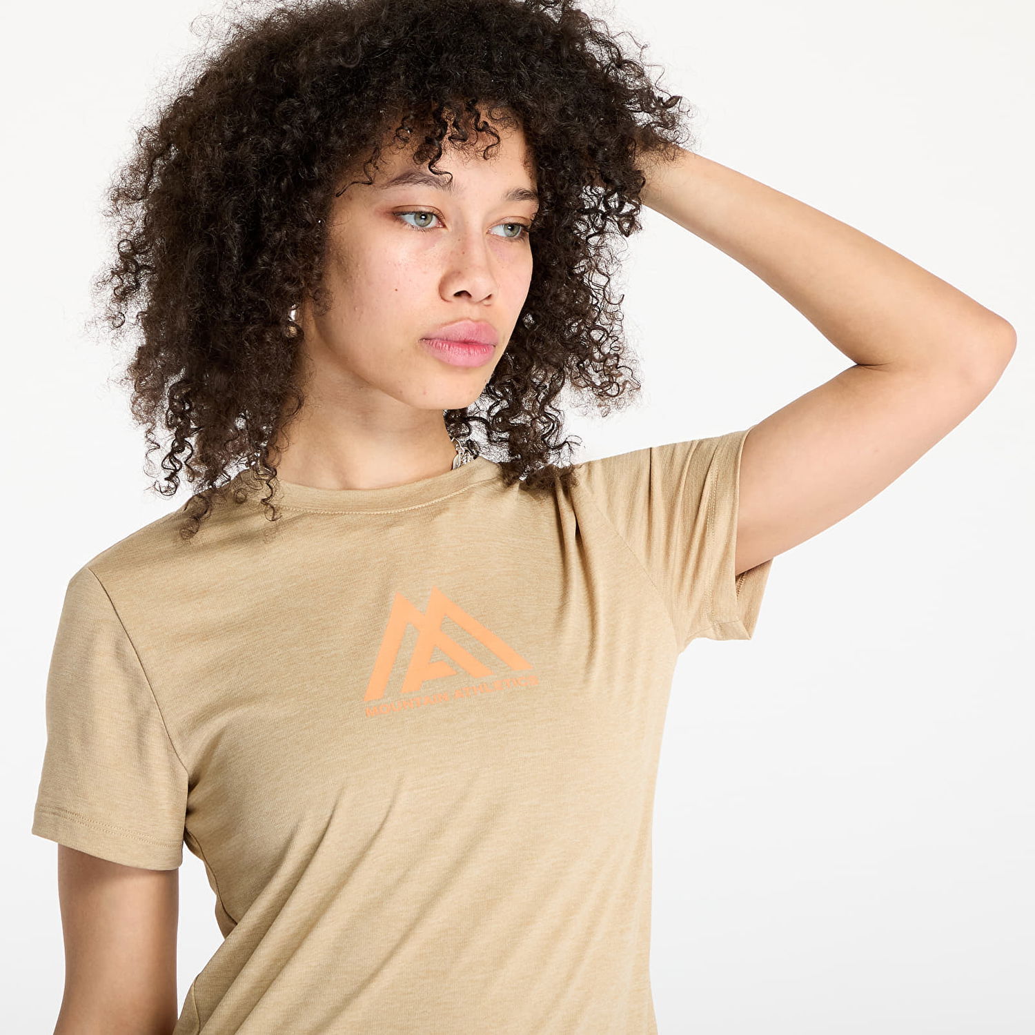 T-shirt The North Face The North Face Flex Short Sleeve Graphic Tee Beige | NF0A8BH8N481, 1
