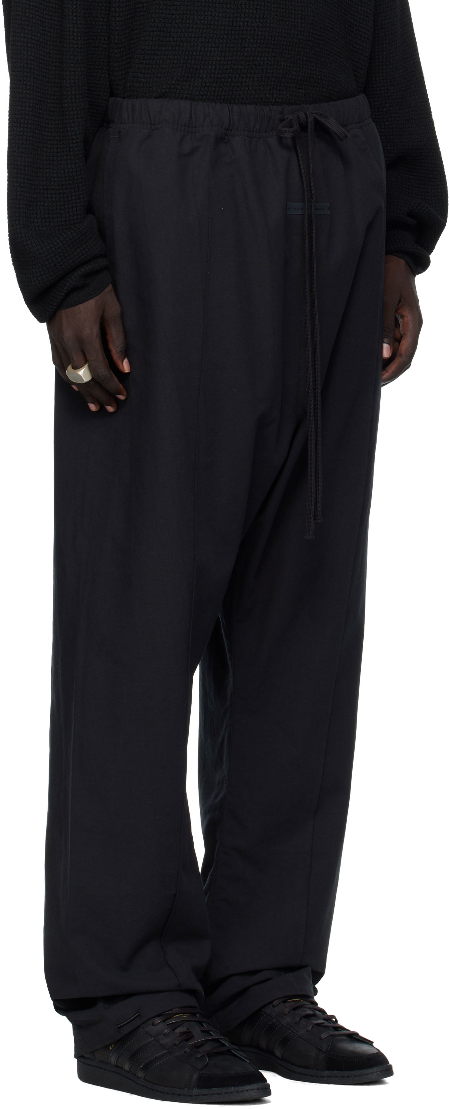 Joggingbukser Fear of God Fear of God ESSENTIALS Oxford Relaxed Sweatpants Sort | 130SP258140F, 1