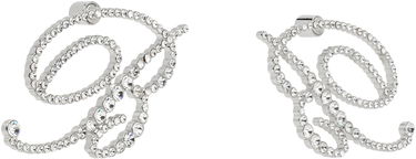 Stift Blumarine Blumarine 'B' Crystal Earrings Metalisk | P522W315A, 1