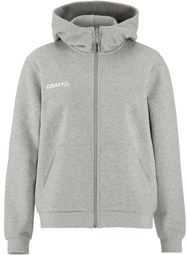 Sweatshirt Craft Craft Community 2.0 Logo FZ Hoodie Grå | 1915296-950000, 0