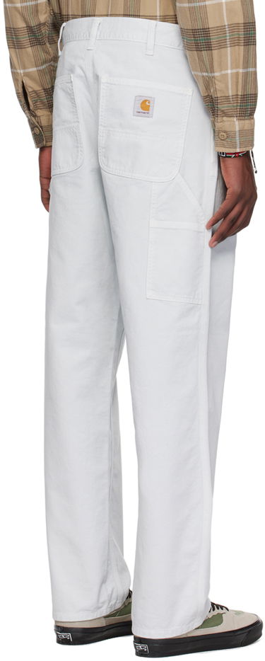Bukser Carhartt WIP Work In Progress Single Knee Trousers Hvid | I031499, 2