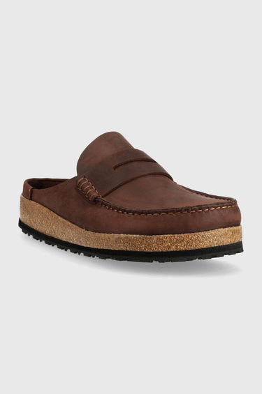 Sneakers og sko Birkenstock Naples Mule Habana Oiled Leather Brun | 1025033, 1