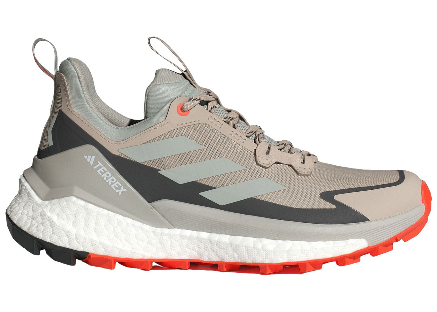 Sneakers og sko adidas Performance Terrex Free Hiker 2.0 Low Wonder Beige Core Black Semi Impact Orange W Grå | IE5121, 0
