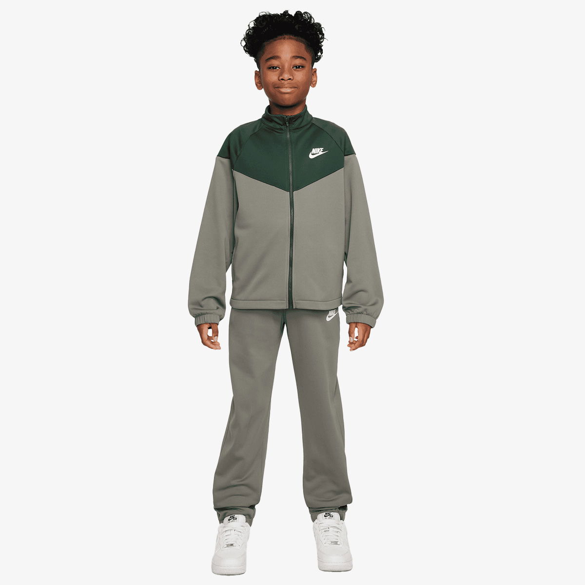 Træningsdragt Nike K NSW DF TRACKSUIT PK FZ Grå | HQ9315-320, 1