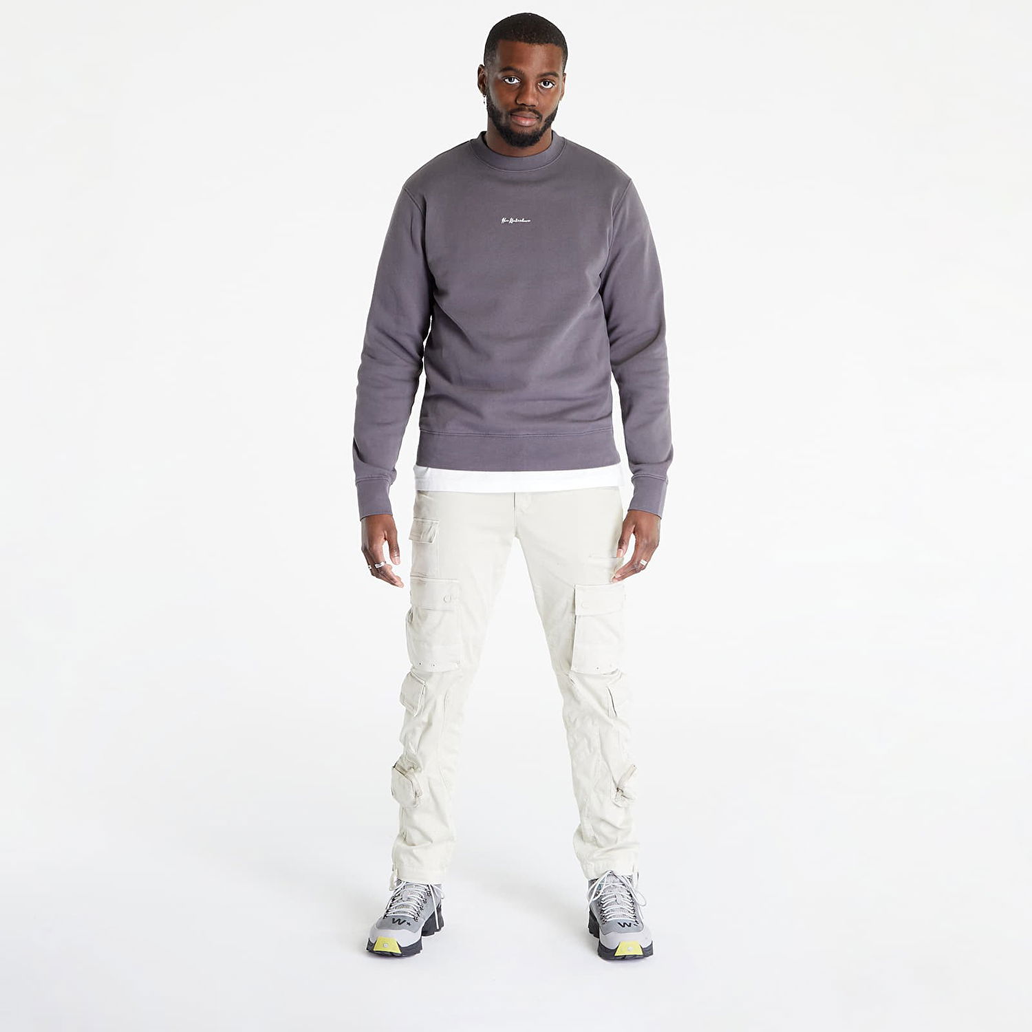 Sweatshirt Han Kjøbenhavn Casual Crewneck Grå | M-132070-108, 1