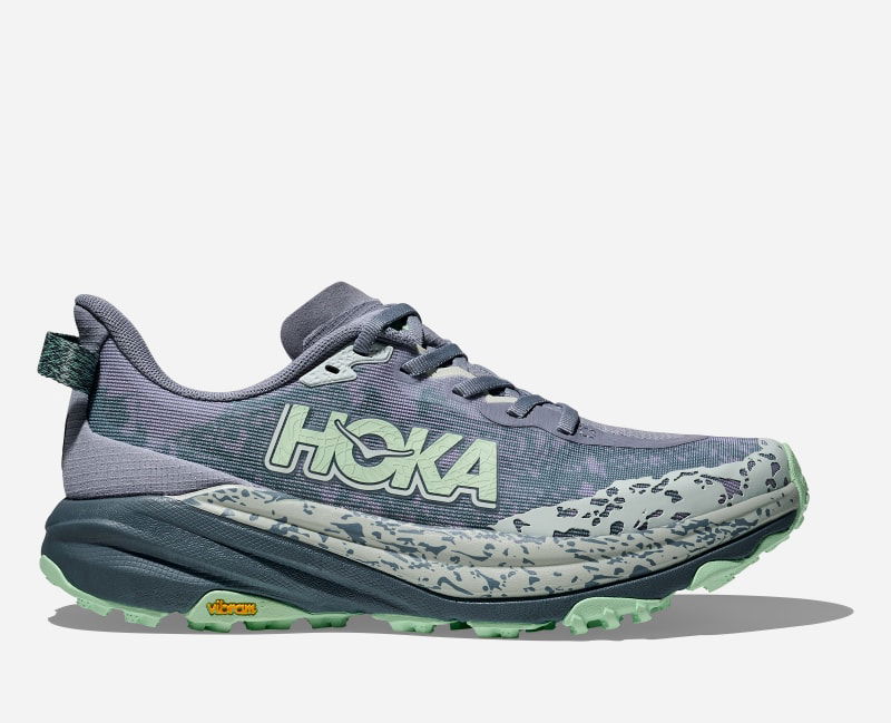 Sneakers og sko Hoka One One Speedgoat 6 Trail, Size 4 Grå | 1147811-MNLG