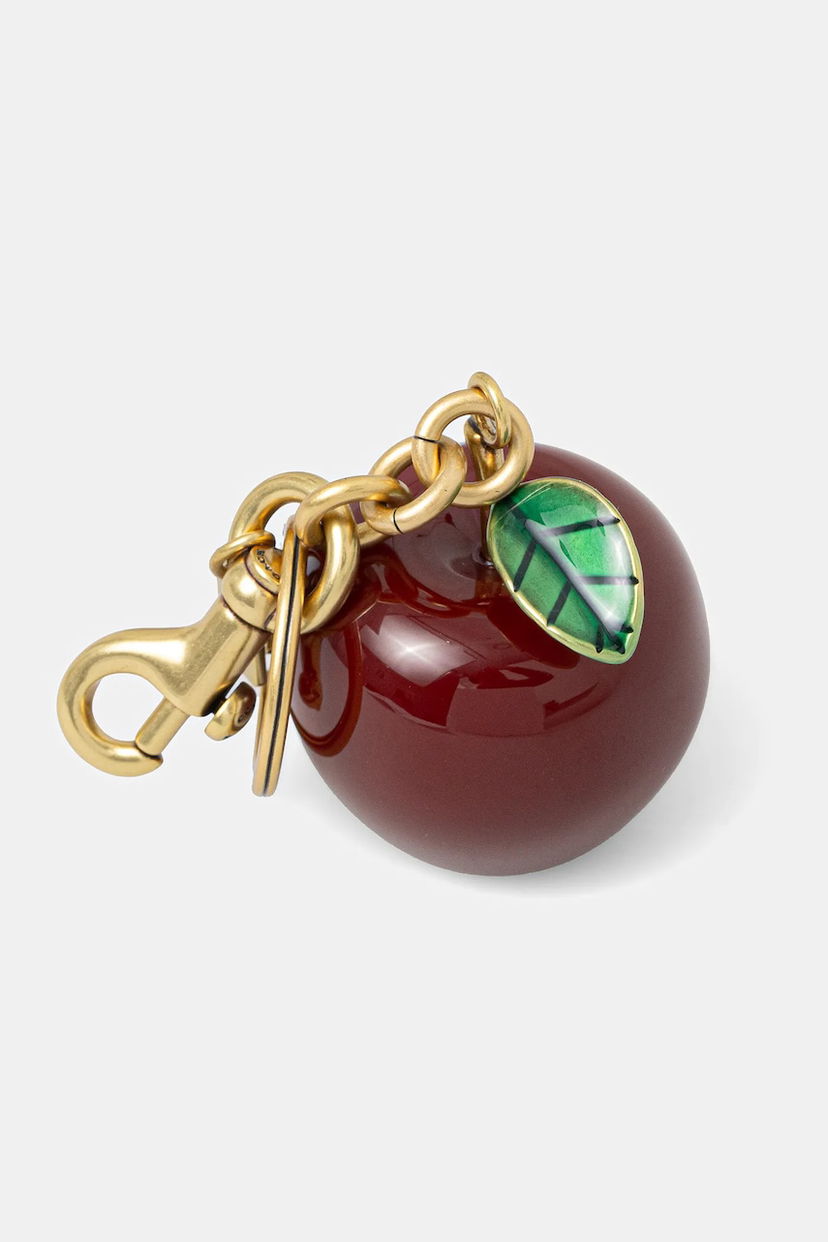 Nøgleringe Coach Coach Apple Keychain Rød | CY399