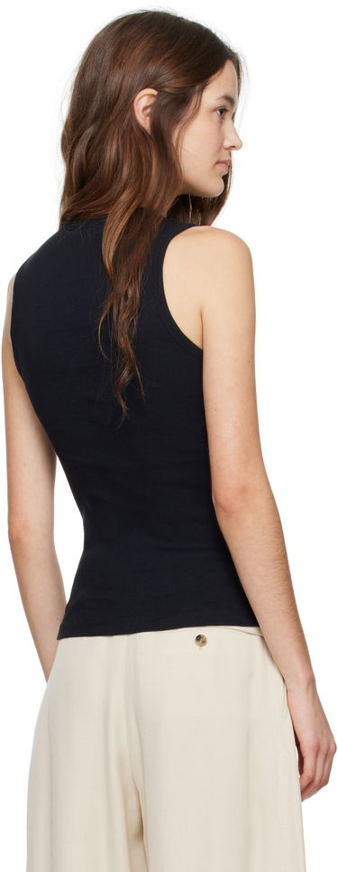 Tanktop JW Anderson JW Anderson Anchor Logo Ribbed Tank Top Sort | JO0248-PG1717, 2