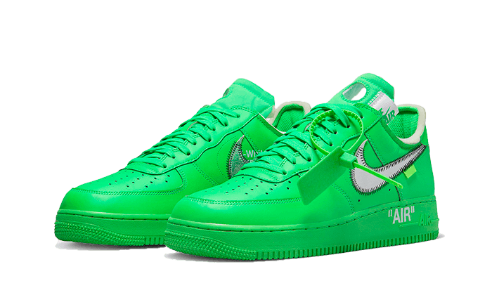 Sneakers og sko Nike Off-White x Air Force 1 Low "Brooklyn" Grøn | DX1419-300, 1
