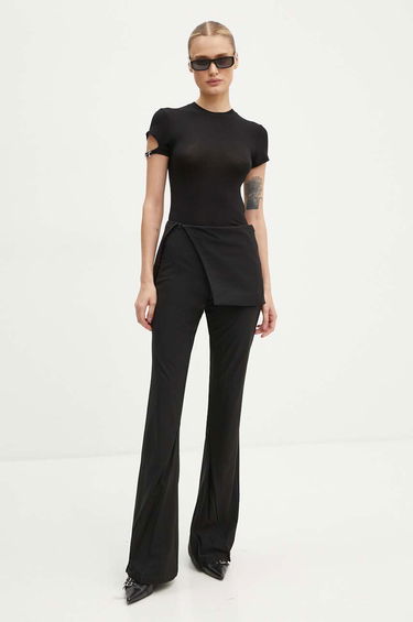 Bukser HELIOT EMIL High Waist Flare Trousers Sort | PREAW24.W.10.175.BLK01, 1