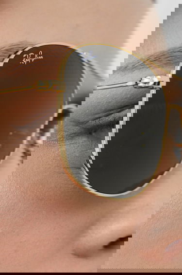 Solbriller Ray-Ban Square Aviator Double Bridge Sunglasses Metalisk | 0RB3799.001.31, 9
