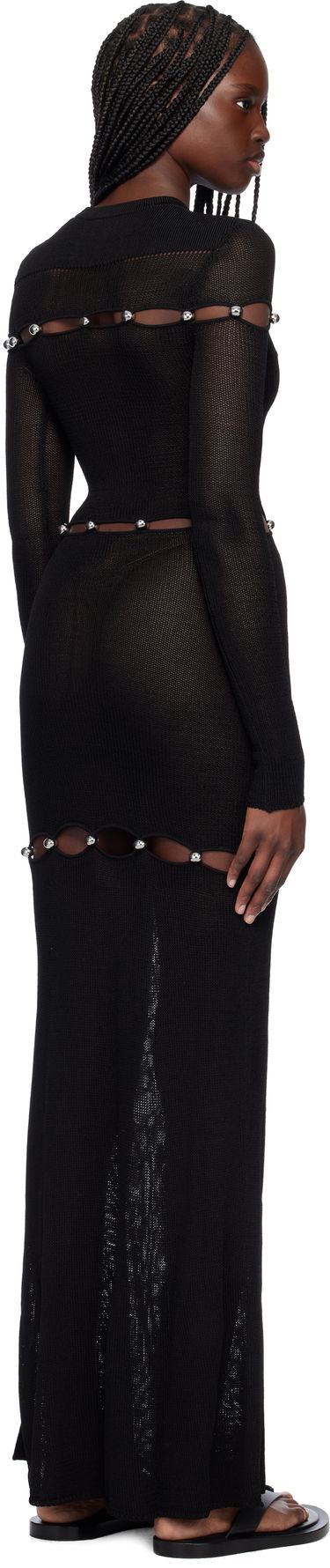 Kjole ISABEL MARANT Isabel Marant Elmire Maxi Dress Sort | RO0810FA-C2L01I, 2