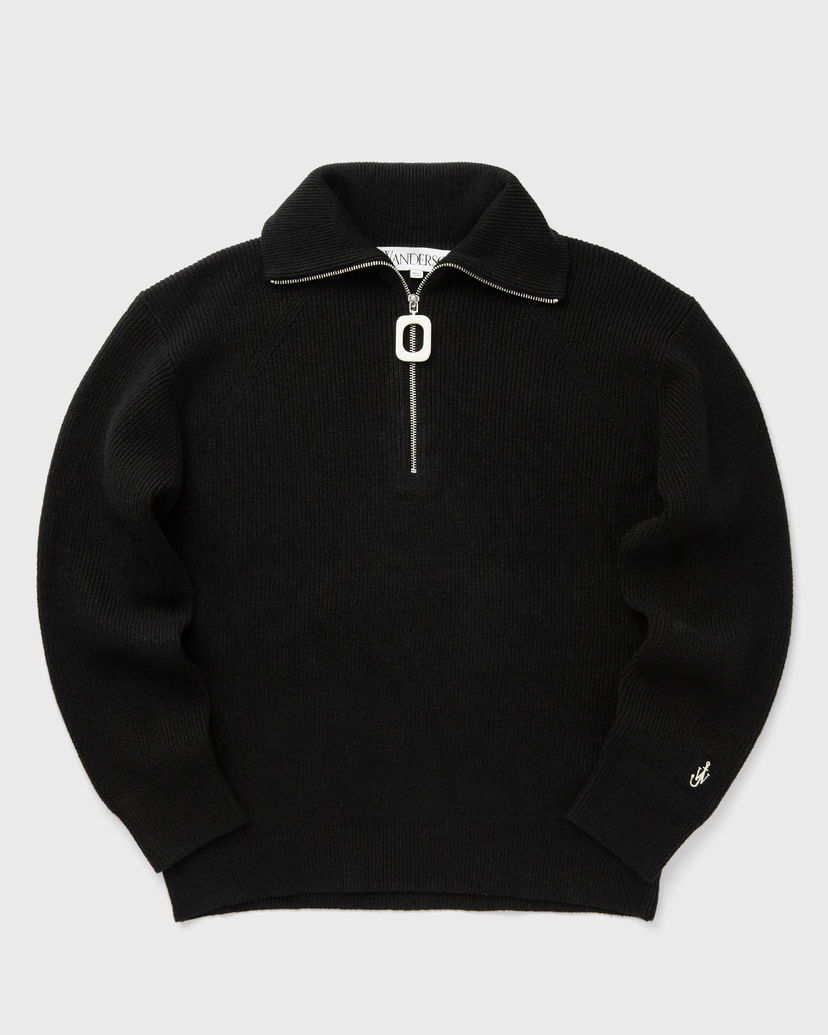 Sweater JW Anderson JW Anderson Half-Zip Jumper Sort | KW1285-YN0372-999