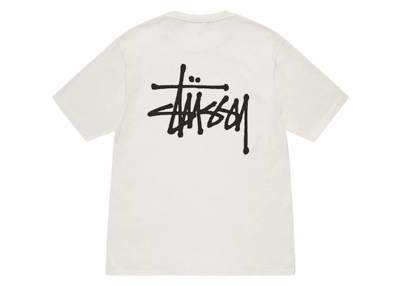T-shirt Stüssy Short Sleeve T-Shirt Hvid | 1904879-NATL/1905001-1002