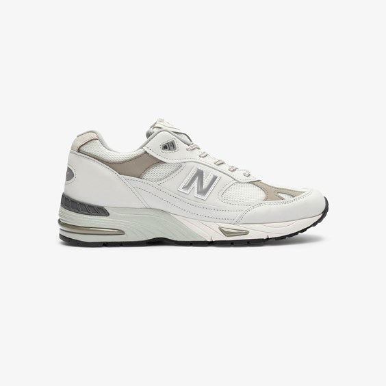 Sneakers og sko New Balance 991v1 Made in UK "Dawn Blue" Hvid | M991FLB, 1