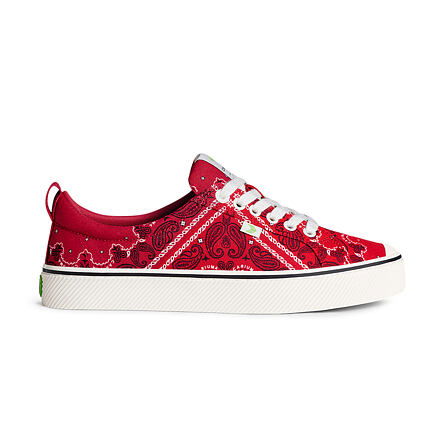 Sneakers og sko Cariuma OCA Low Bandana Rød | 100103R25