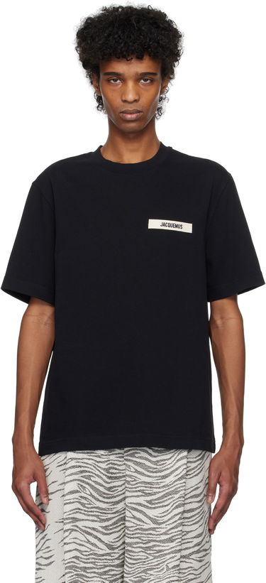 T-shirt Jacquemus Gray Les Classiques 'Le Hvid | 24E245JS208-2125, 4