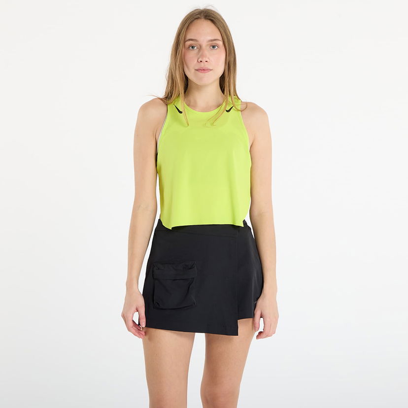 Crop top Nike AeroSwift Dri-FIT ADV Cropped Running Tank Top Grøn | FN2713-389