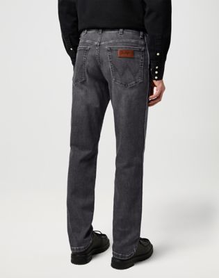 Jeans Wrangler Texas Slim Medium Stretch Jeans 42x32 Grå | 112371656:42:32, 0