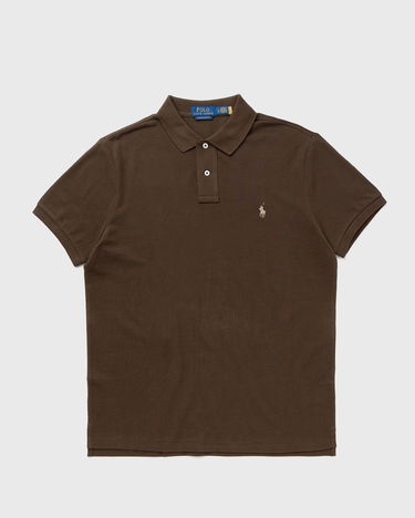 Polo skjorte Polo by Ralph Lauren Polo Ralph Lauren Custom Slim Fit Polo Shirt Brun | 710680784449, 2