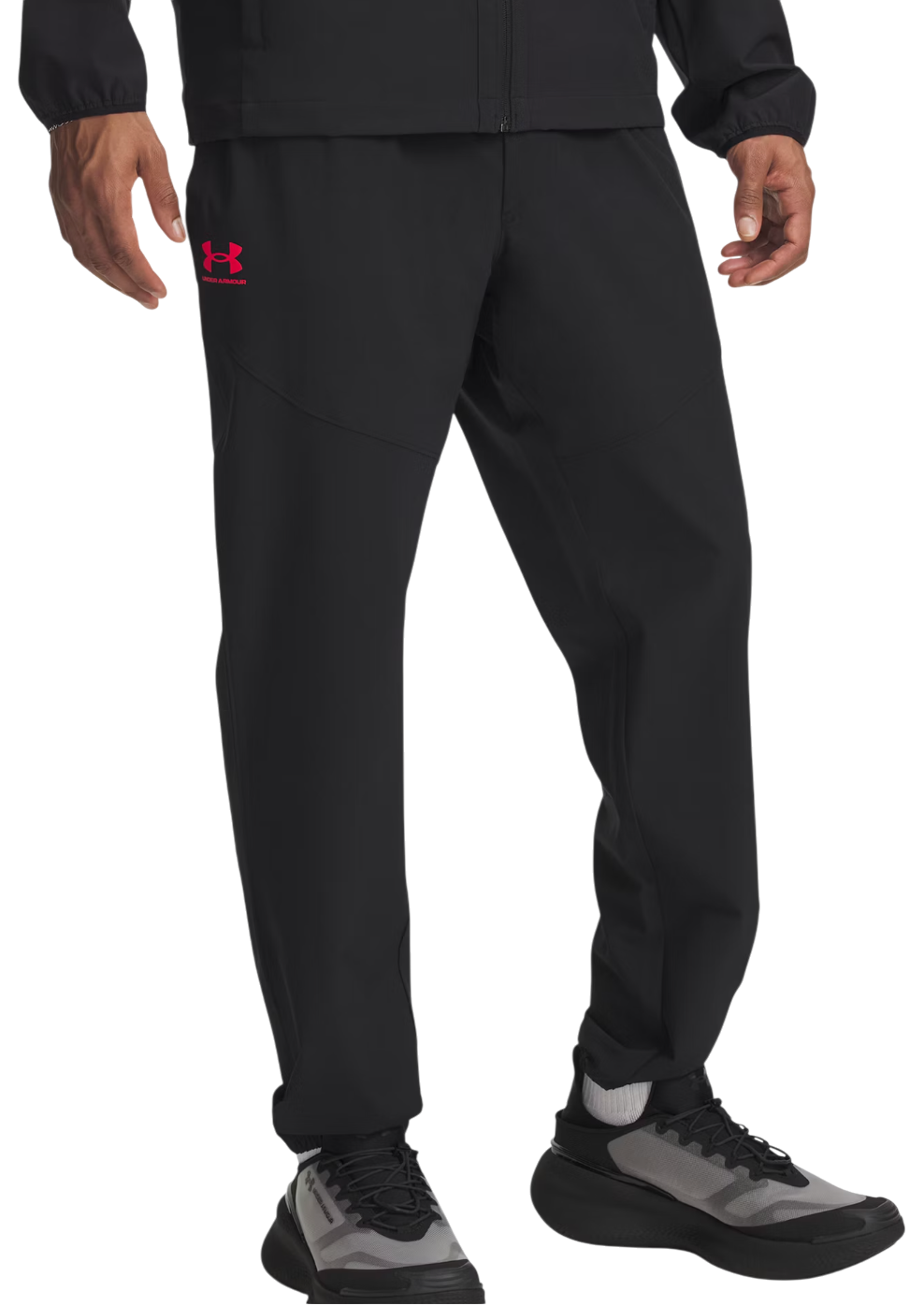 Joggingbukser Under Armour Vibe Woven Jogger Sort | 1386557-002, 0