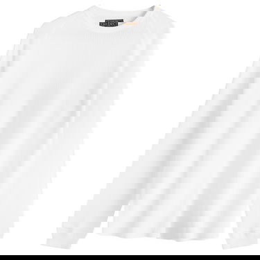 T-shirt BEAMS Beams Plus Long Sleeve Thermal T-Shirt, Size Large Hvid | 3814-0057-156-01, 1
